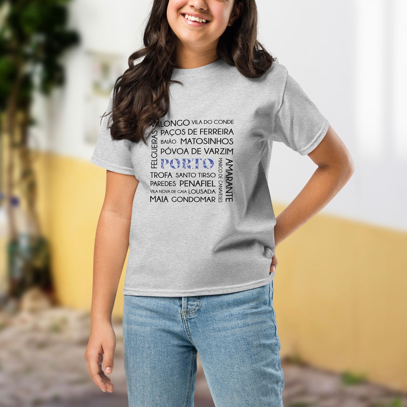 T-shirt infantil “Distrito Porto”