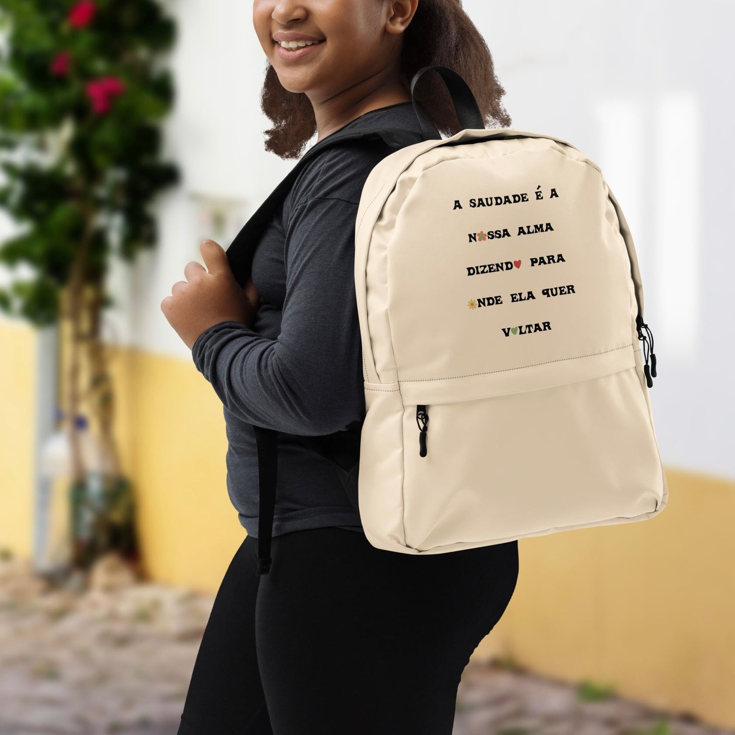 Mochila “A saudade é a nossa alma”