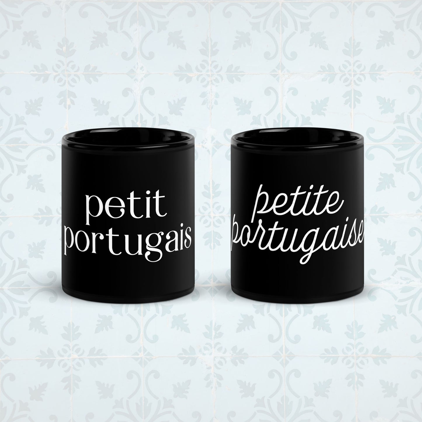 Duo de canecas “Pequeno Português/Pequeno Português”