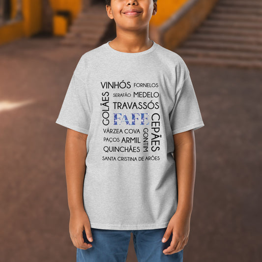 T-shirt infantil “Fafe e freguesias”