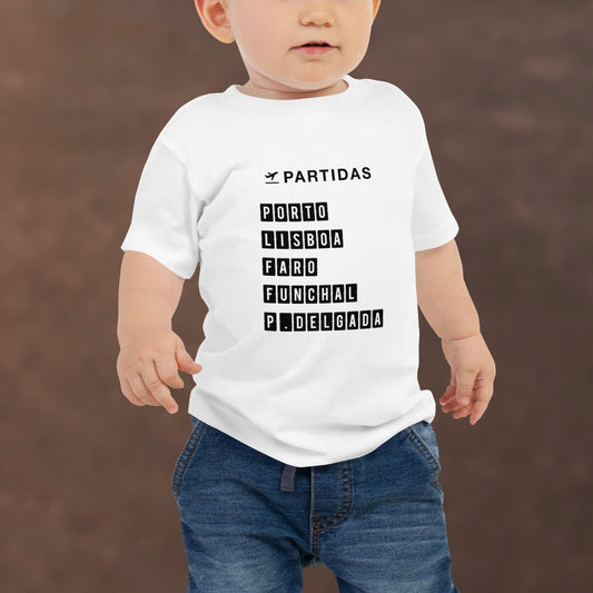 T-shirt bébé « Destination Portugal »