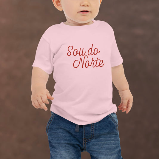 T-shirt bébé « Sou do Norte »