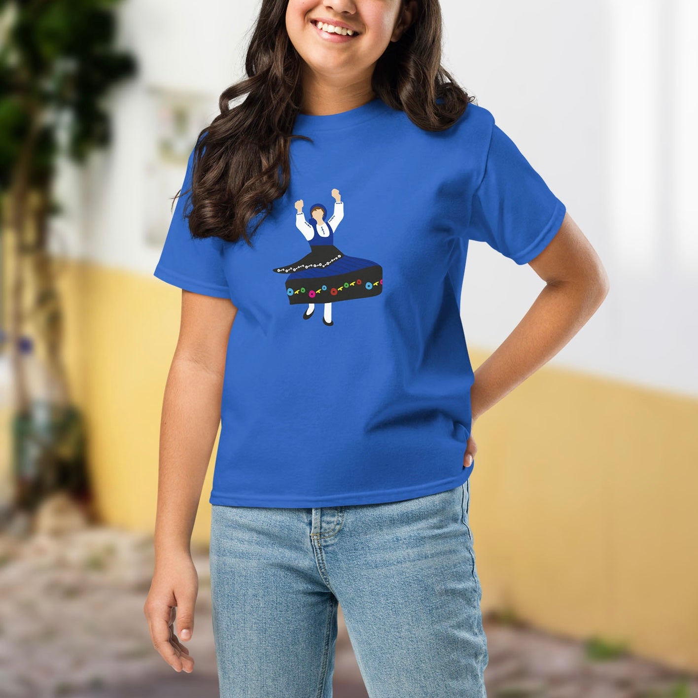 T-shirt infantil “Azul Minhota”