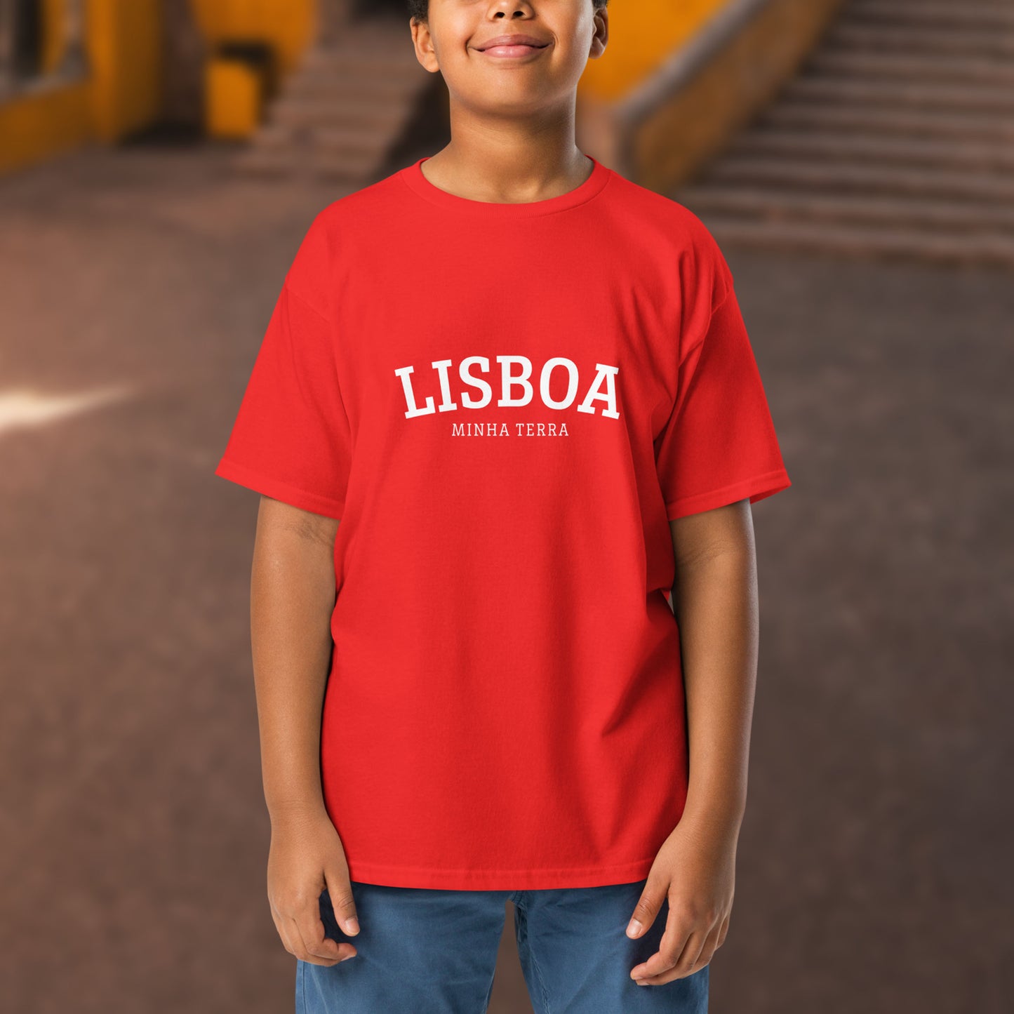 T-shirt infantil “Lisboa, Minha Terra”