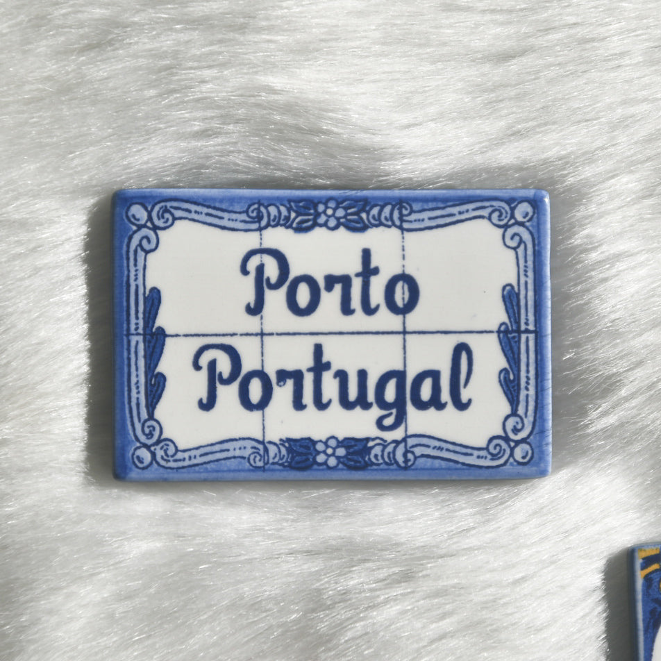 Íman “Azulejos de Porto” em cerâmica