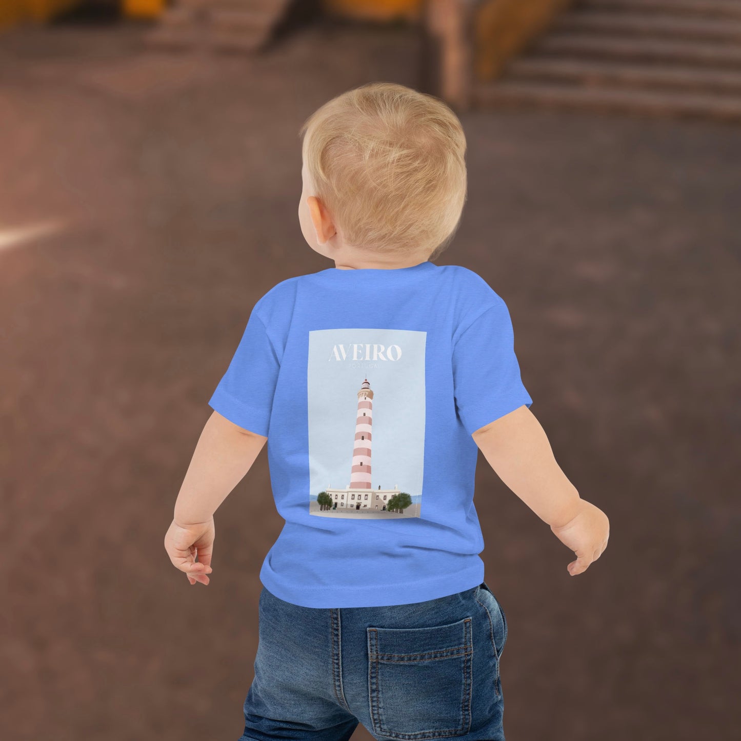 T-shirt bébé « Phare d’Aveiro »