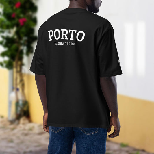 T-shirt oversize « Porto, Minha Terra »