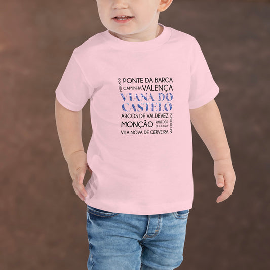 T-shirt infantil “Distrito Viana do Castelo”