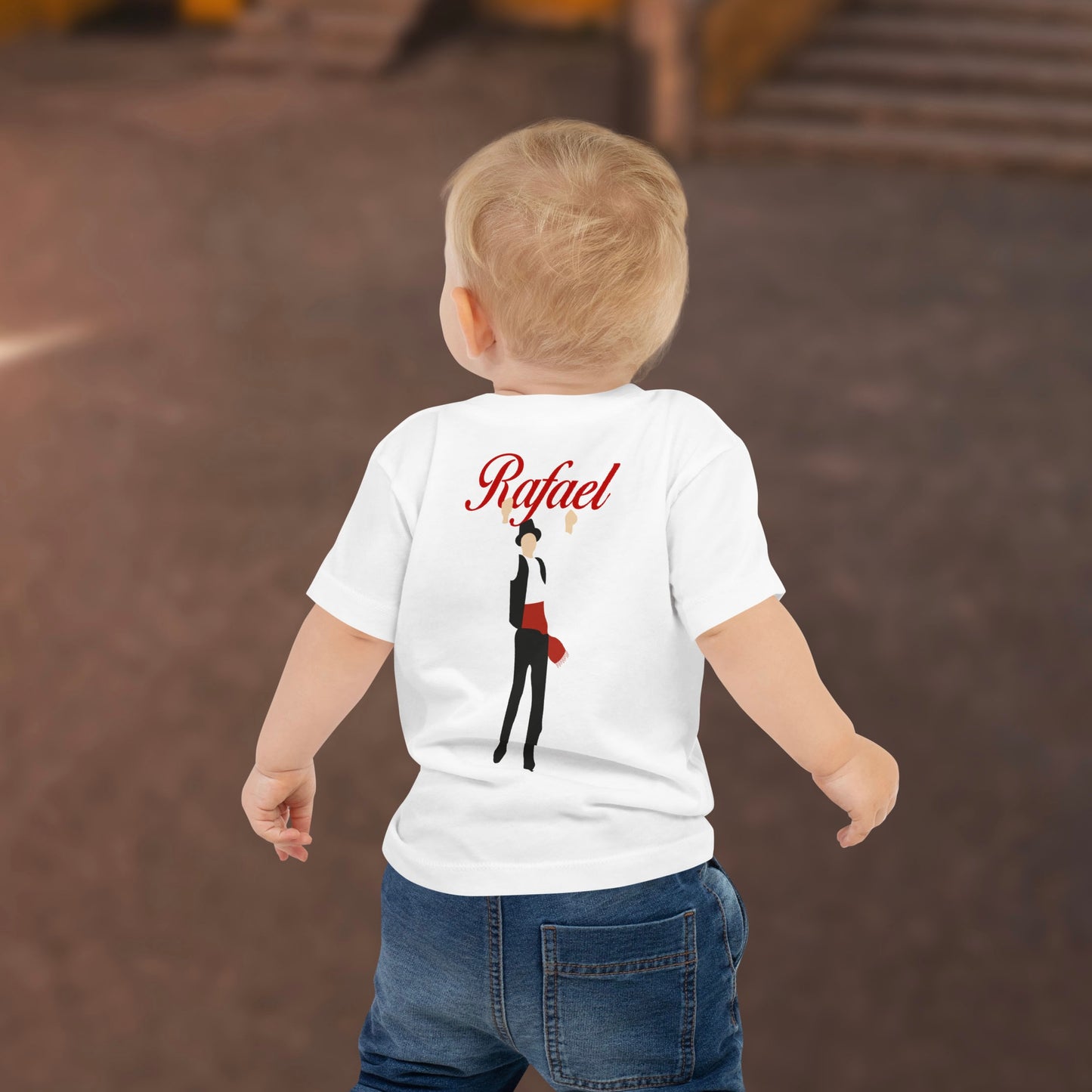 T-shirt bebé “Minhoto” personalizável