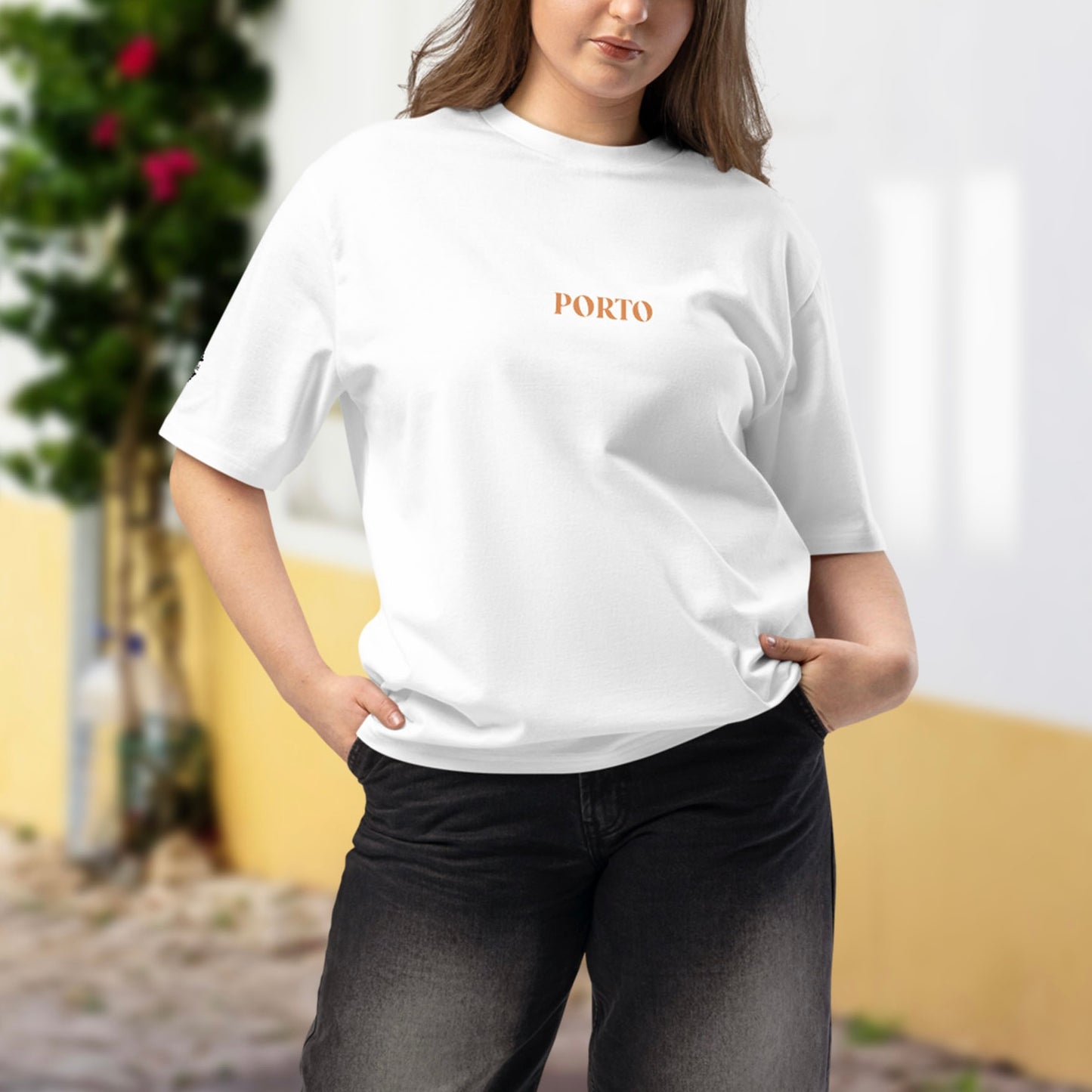 T-shirt oversize « Photo Porto »