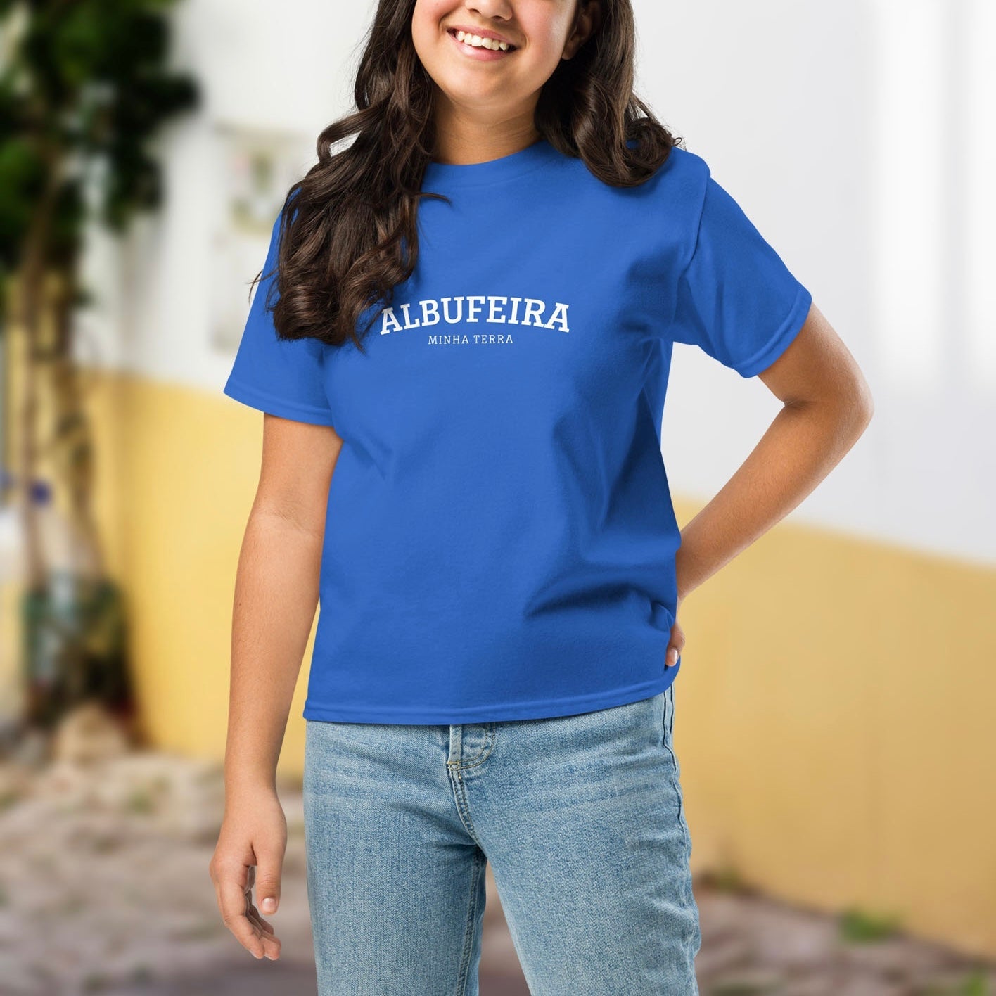 T-shirt infantil “Minha Terra” personalizável