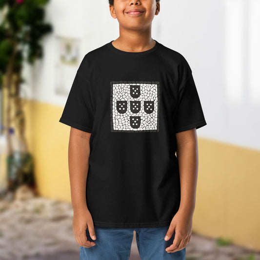 T-shirt enfant « Écusson Calçada Portuguesa »