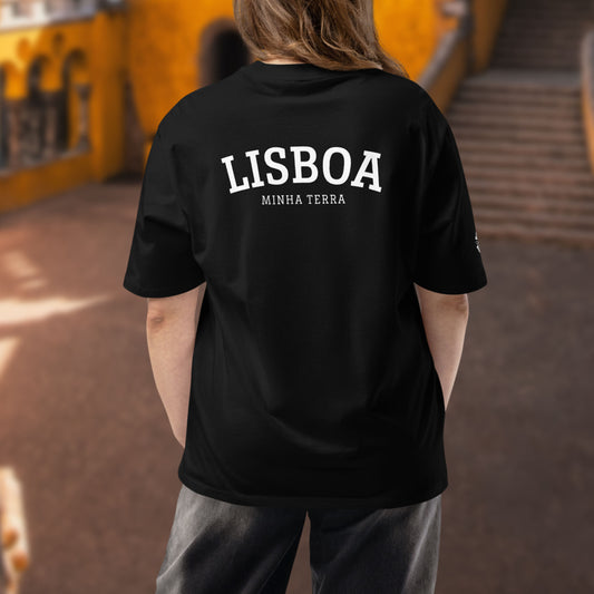 T-shirt oversize « Lisboa, Minha Terra »