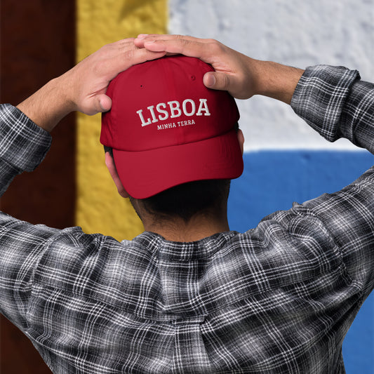 Casquette brodée "Lisboa, Minha Terra"