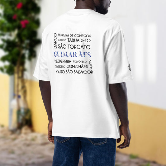 T-shirt oversize « Guimarães e freguesias »