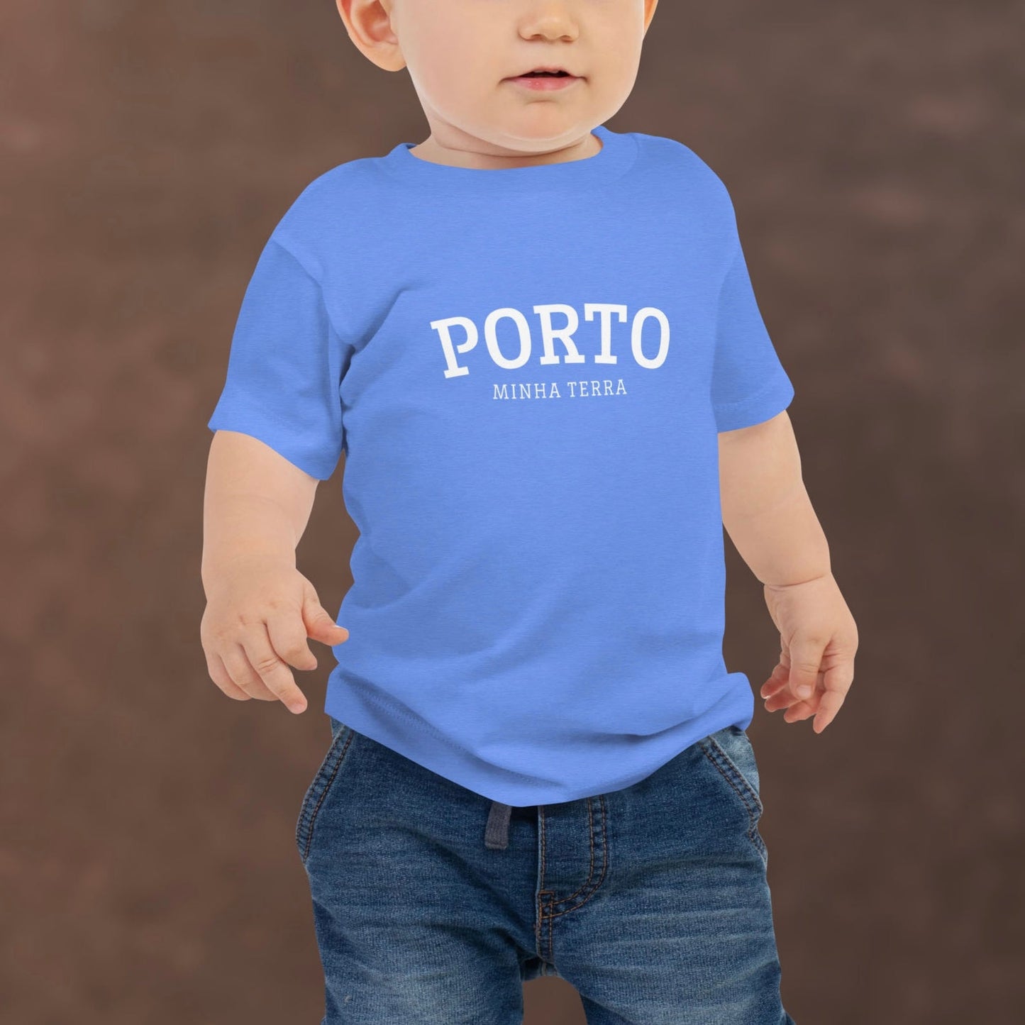 T-shirt bebé “Minha Terra” personalizável