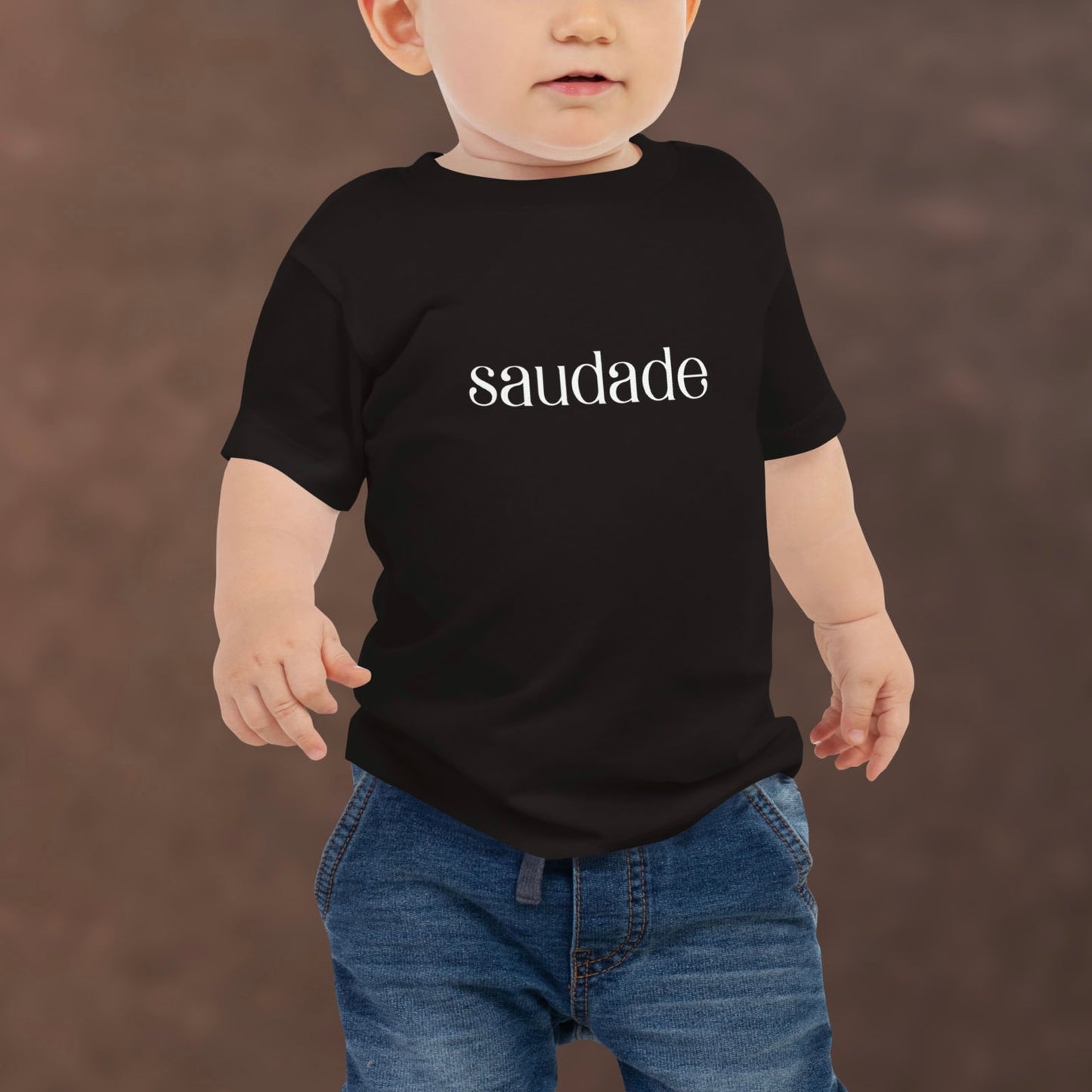 Camiseta bebê “Saudade”