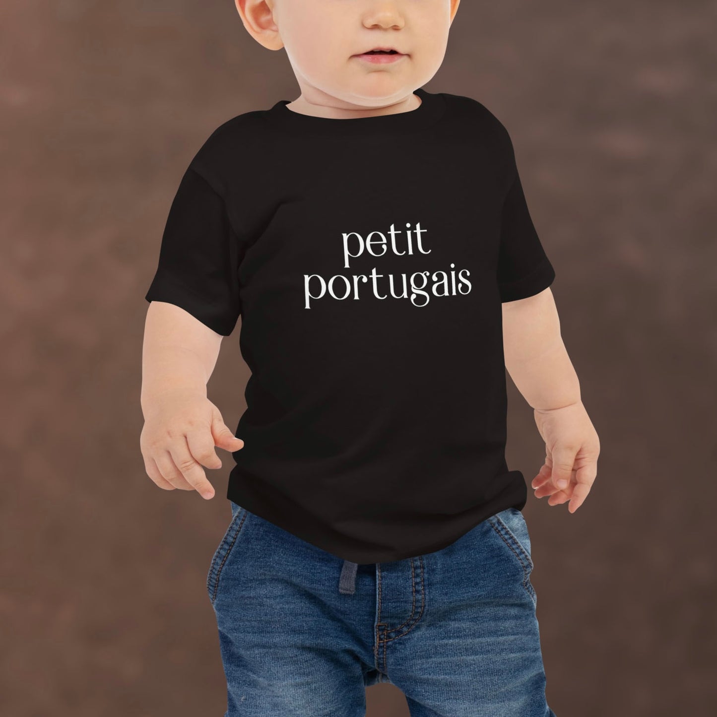 T-shirt bebé “Pequeno Português”