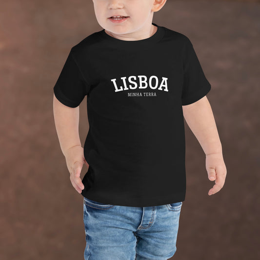 T-shirt infantil “Minha Terra” personalizável