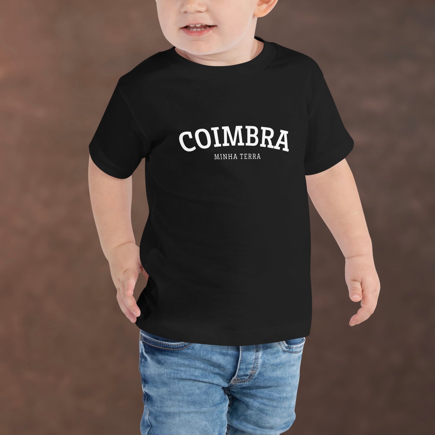 T-shirt infantil “Coimbra, Minha Terra”