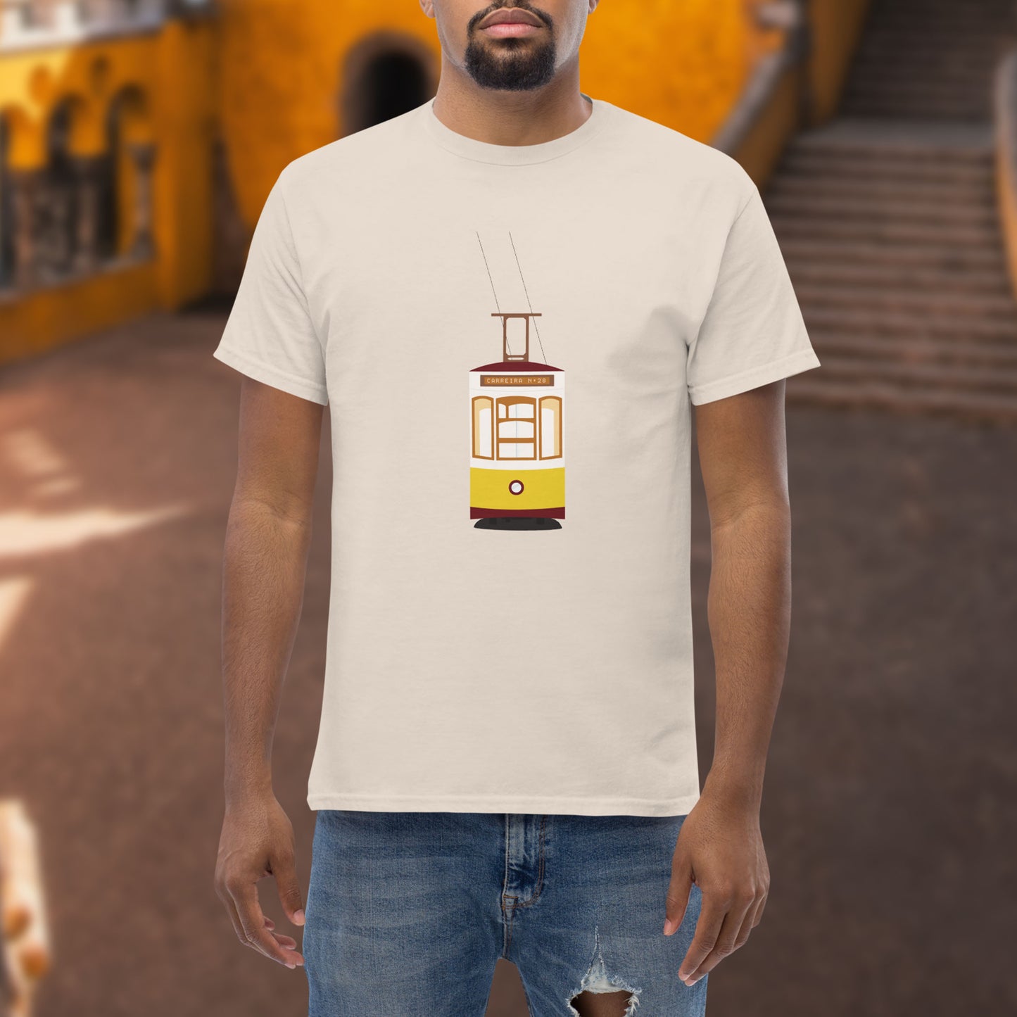 T-shirt « Tramway Lisbonne »