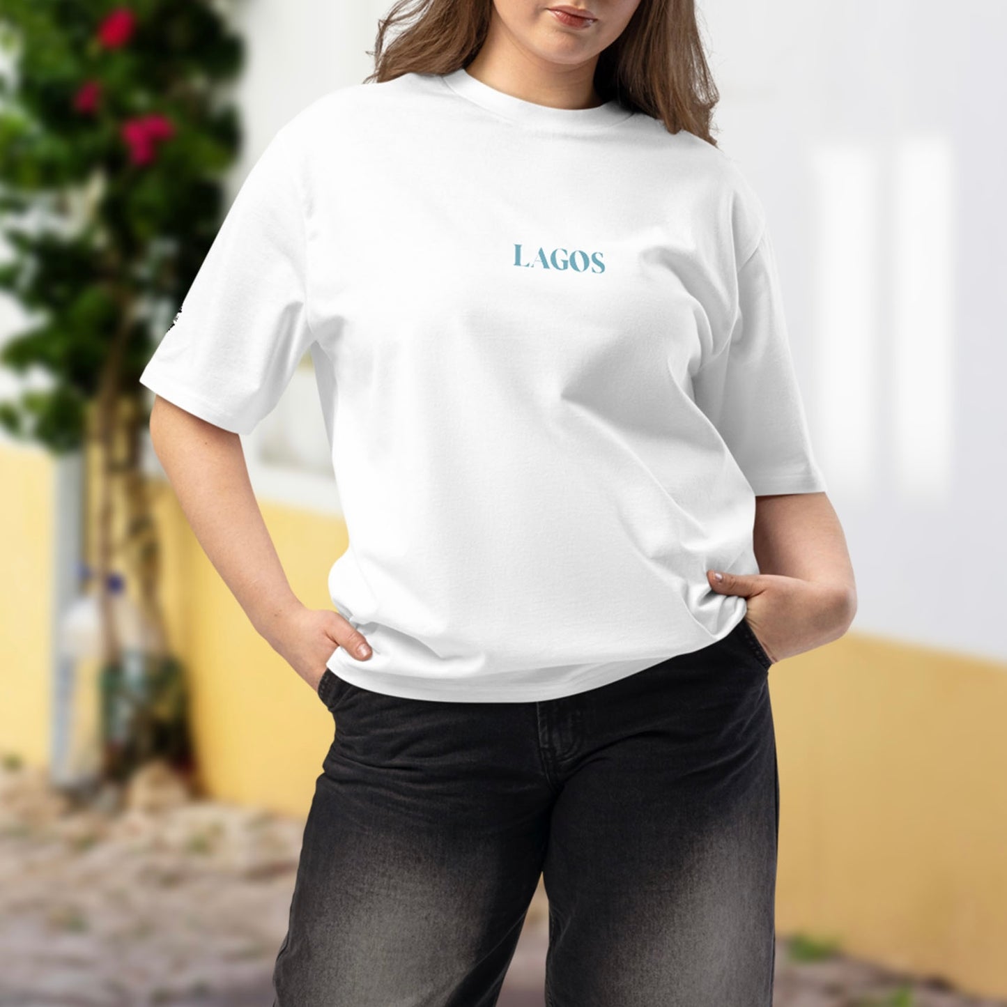 T-shirt oversize « Photo Lagos »