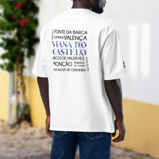 T-shirt oversize « District Viana do Castelo »