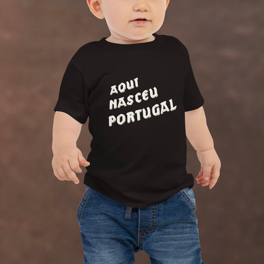 T-shirt bébé « Aqui Nasceu Portugal »