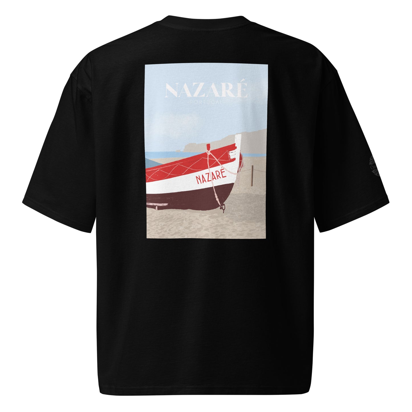 T-shirt oversize « Nazaré »