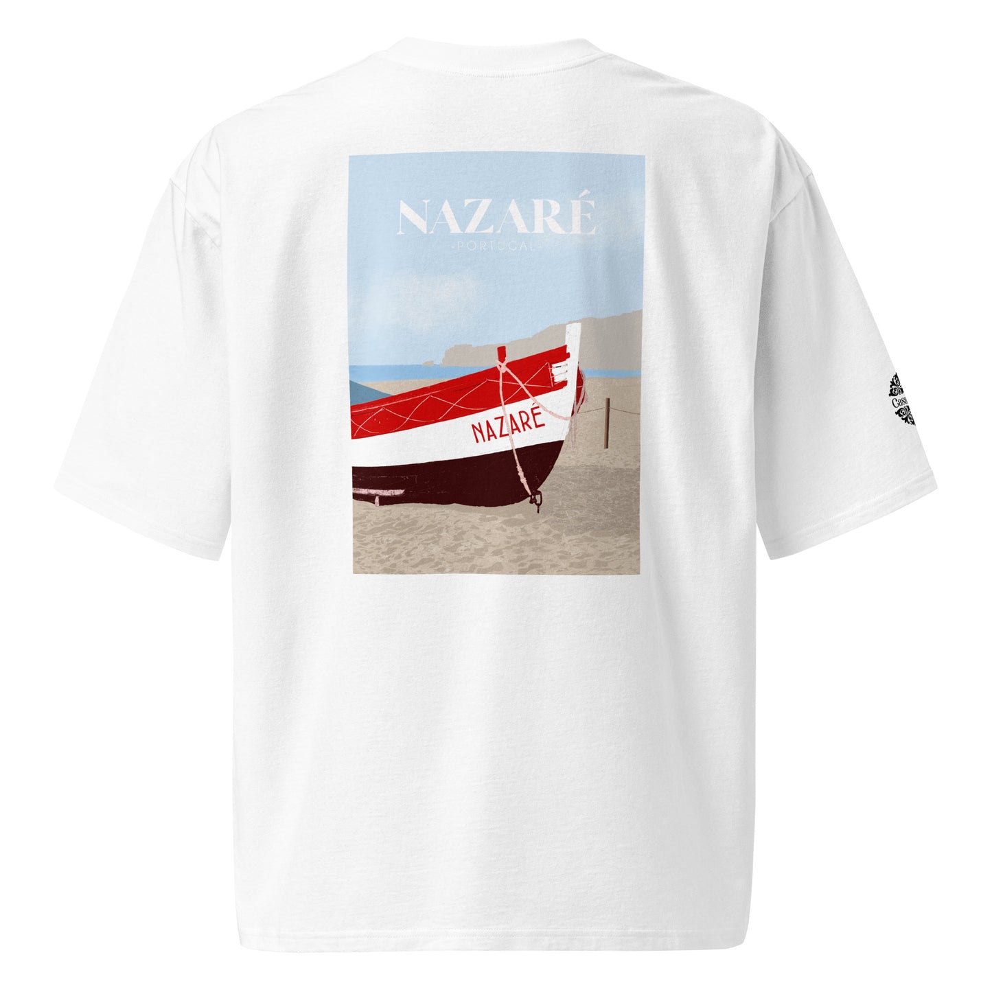 T-shirt oversize « Nazaré »