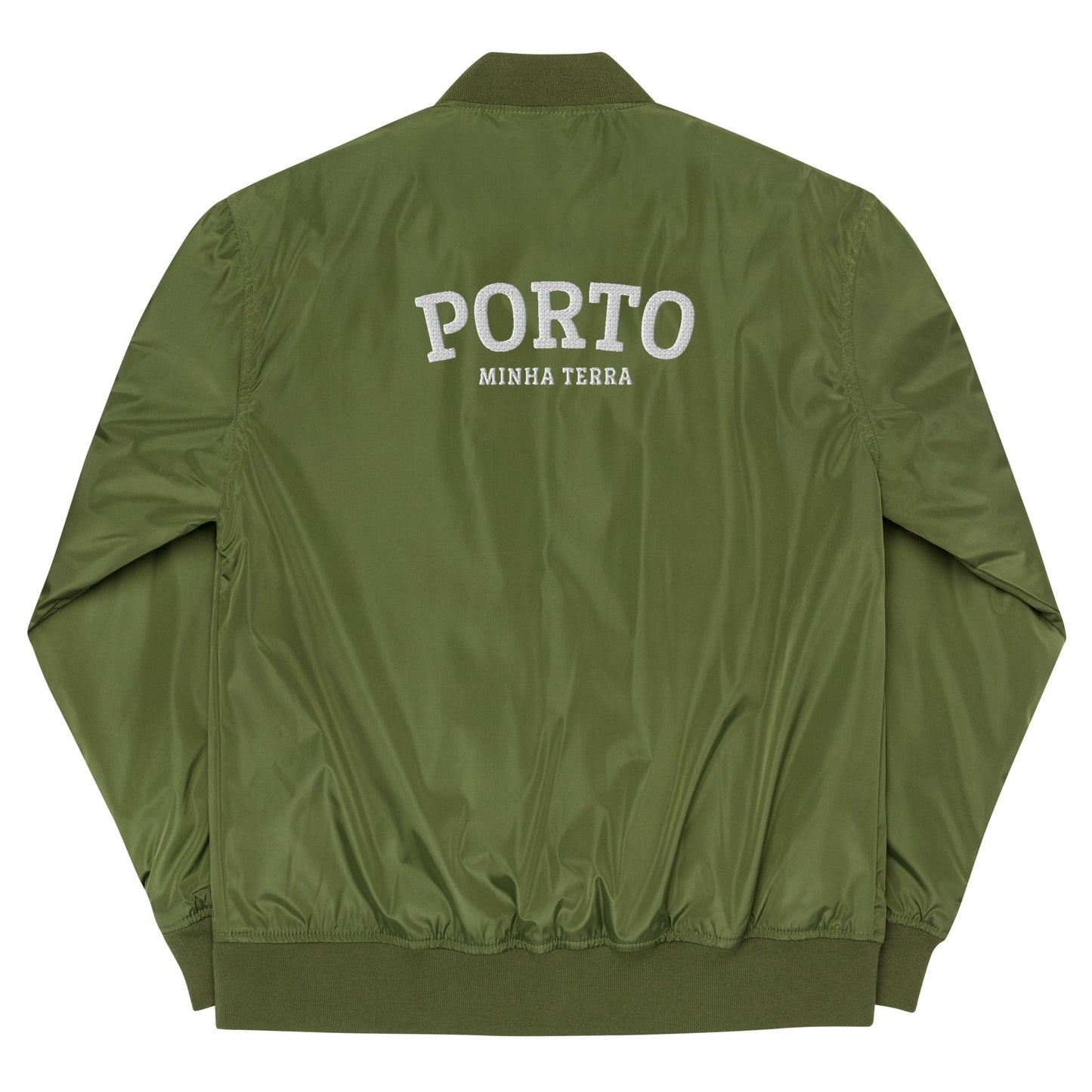 Bomber brodé "Porto, Minha Terra"