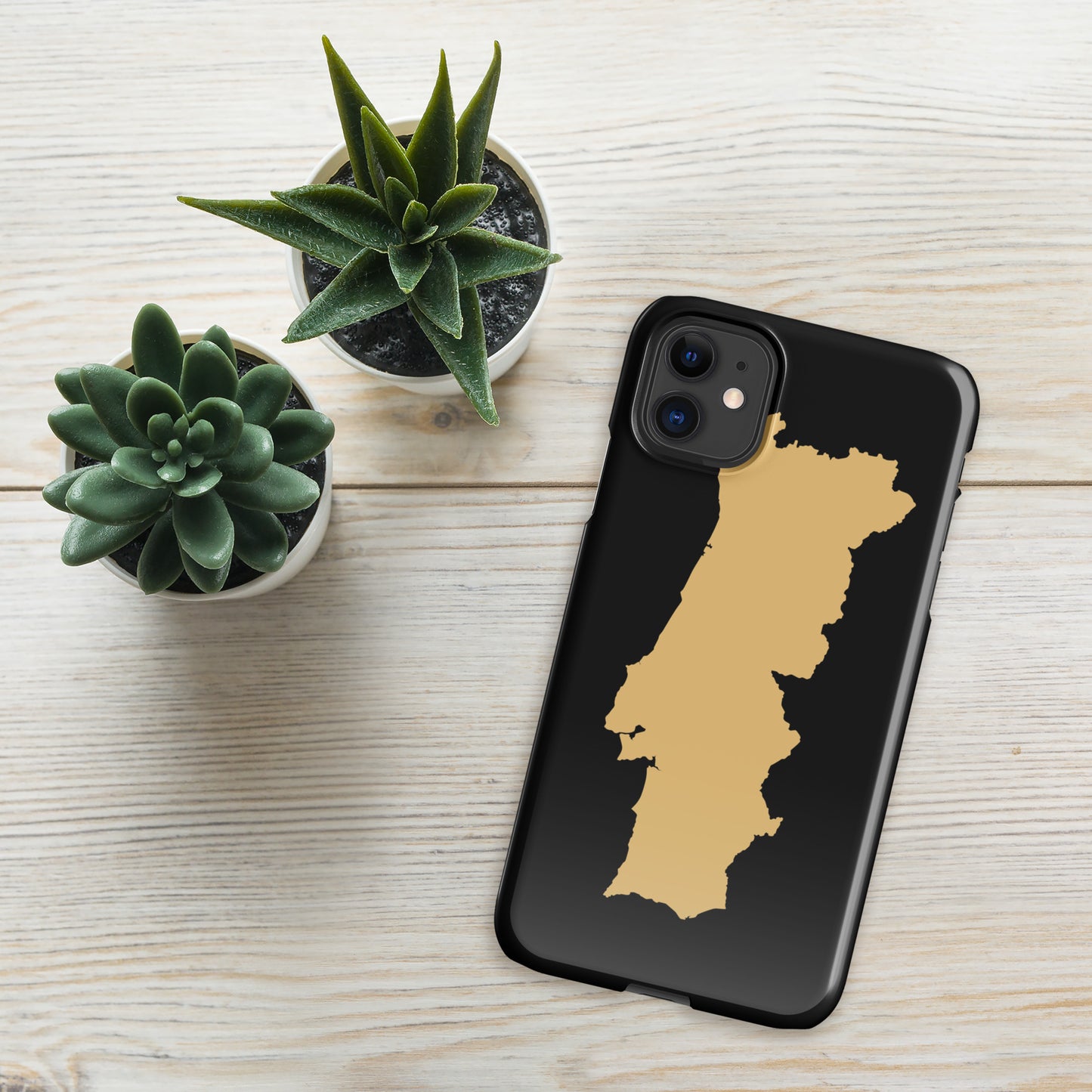 Capa rígida para iPhone “Mapa de Portugal”