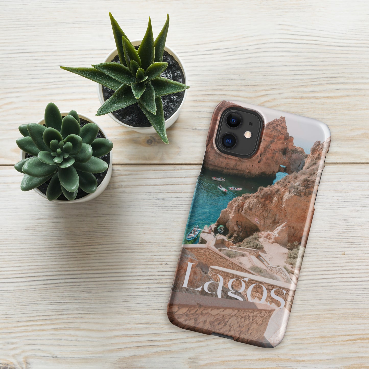 Coque iPhone rigide « Photo Lagos »