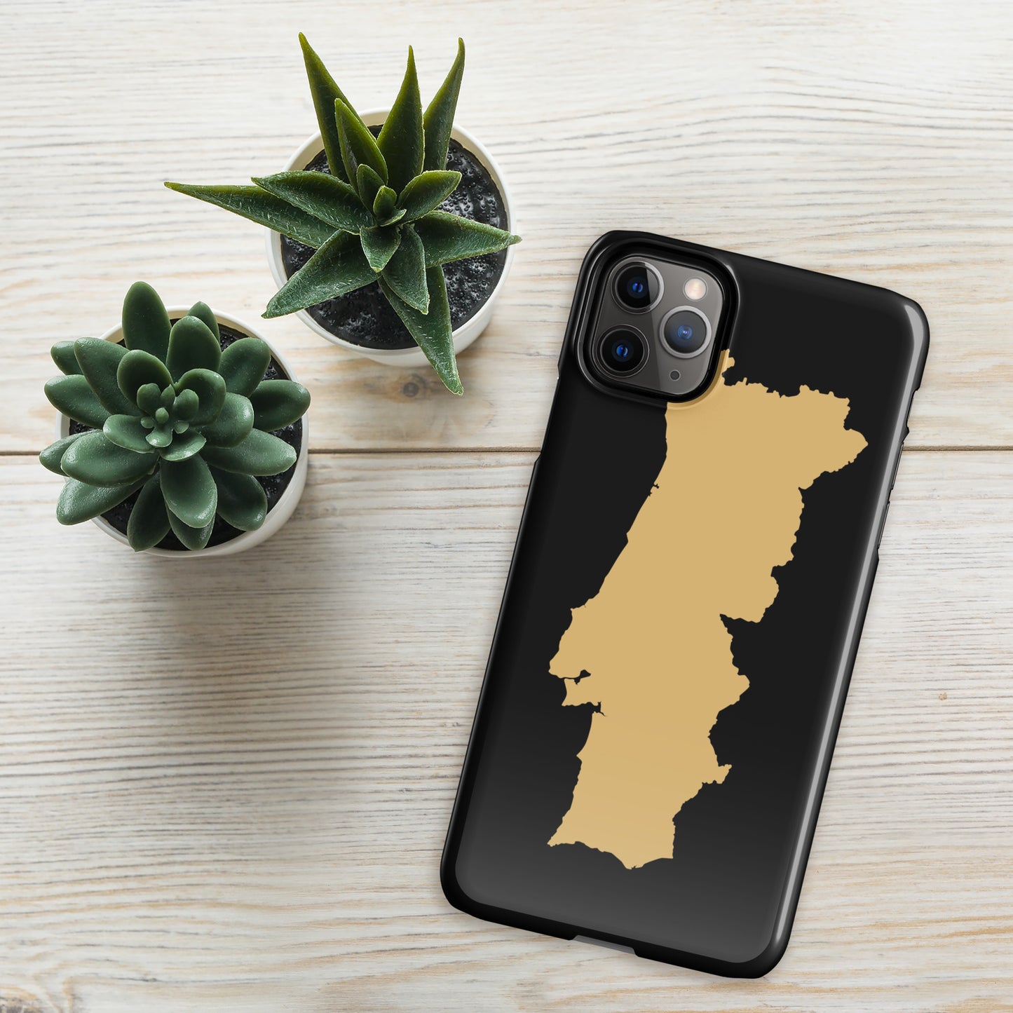 Capa rígida para iPhone “Mapa de Portugal”