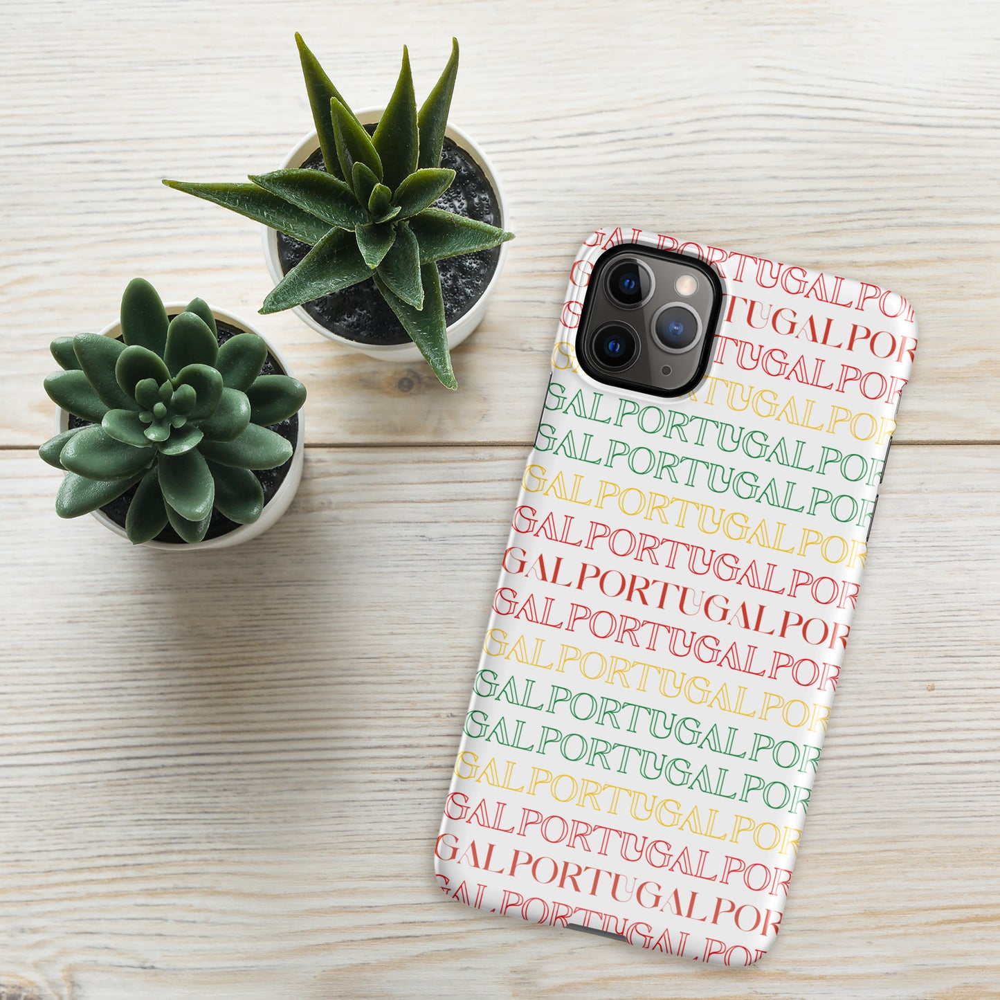 Coque iPhone rigide « Portugal Vibes »