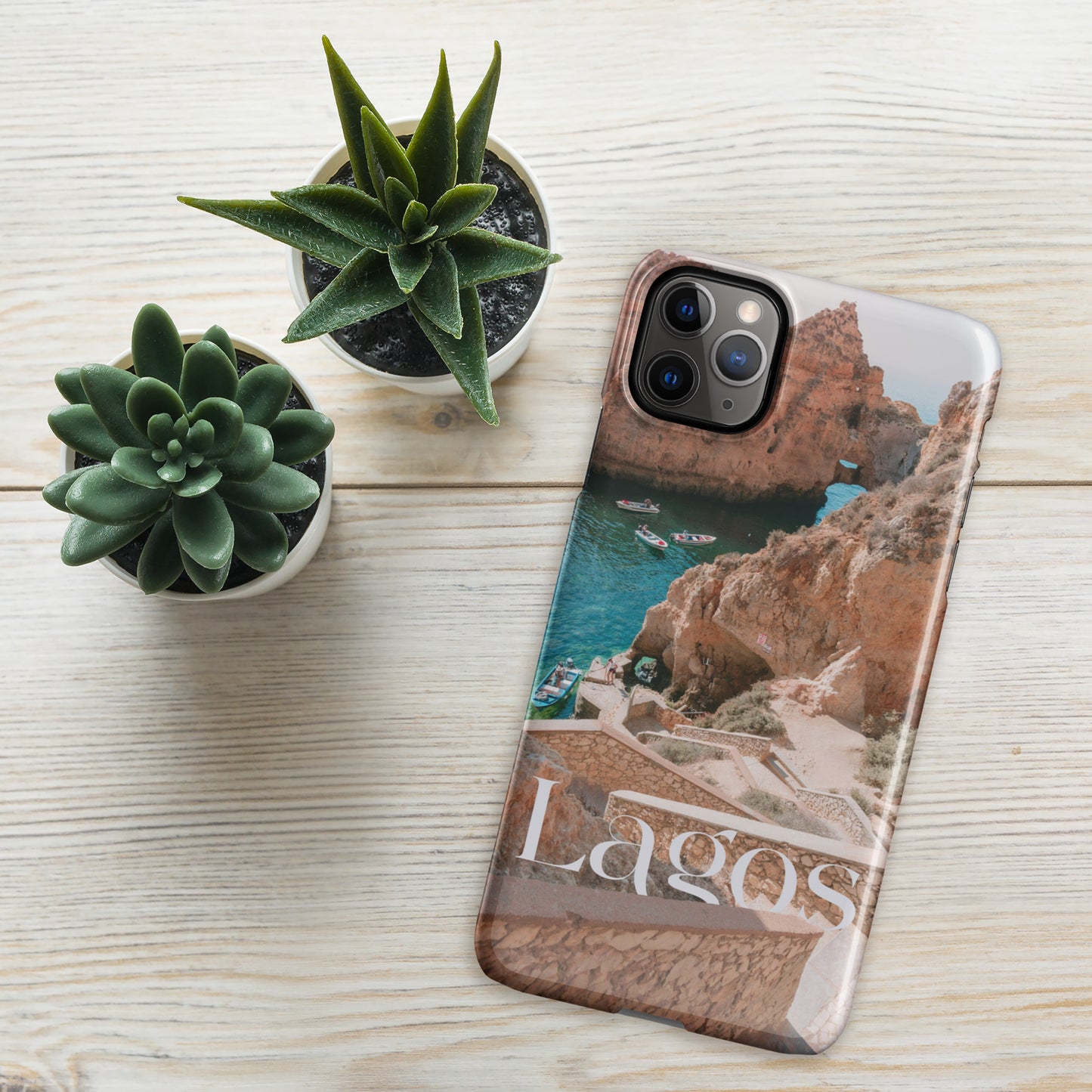 Coque iPhone rigide « Photo Lagos »