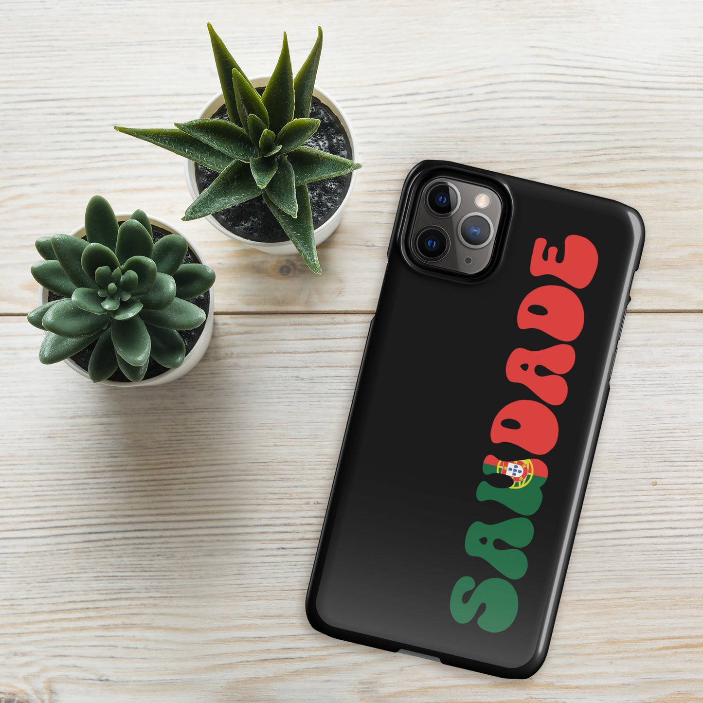 Coque iPhone rigide « Saudade Portugal »