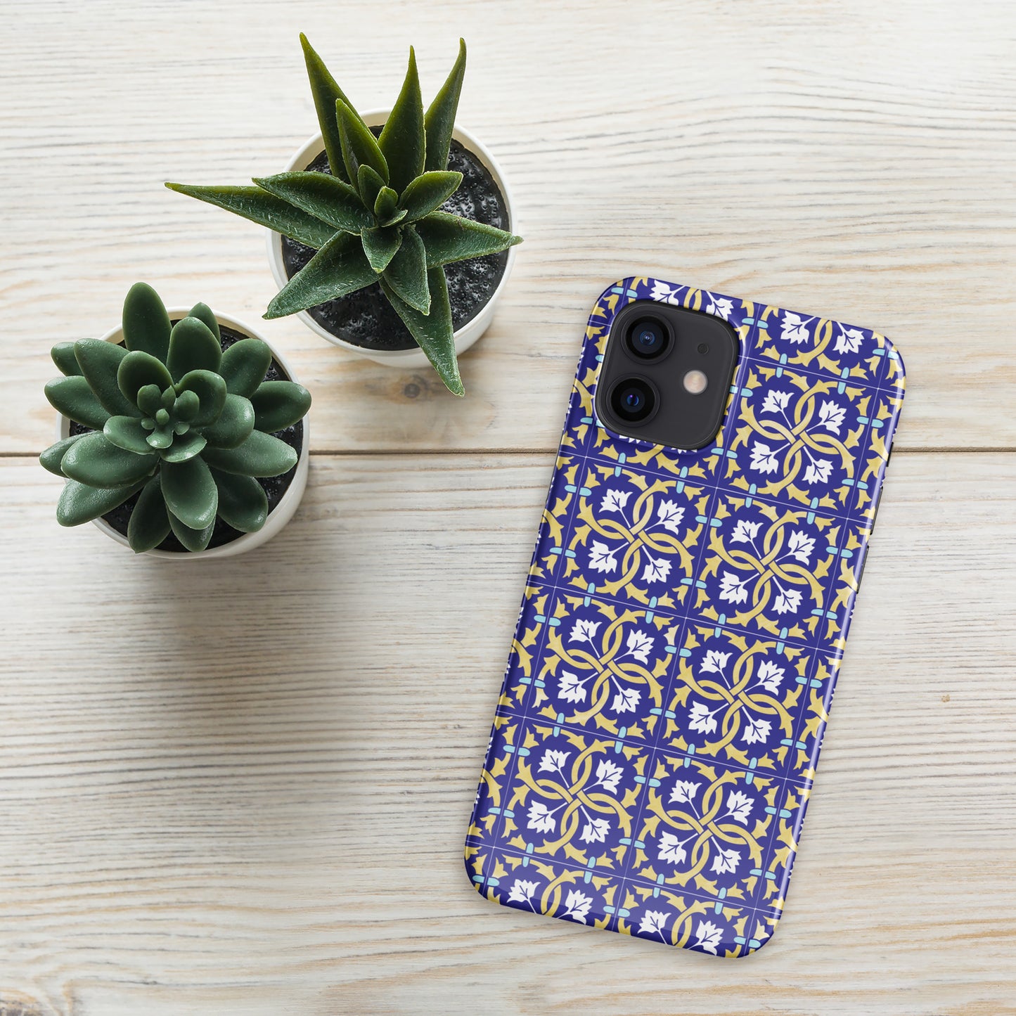 Coque iPhone rigide « Azulejos de Leiria »