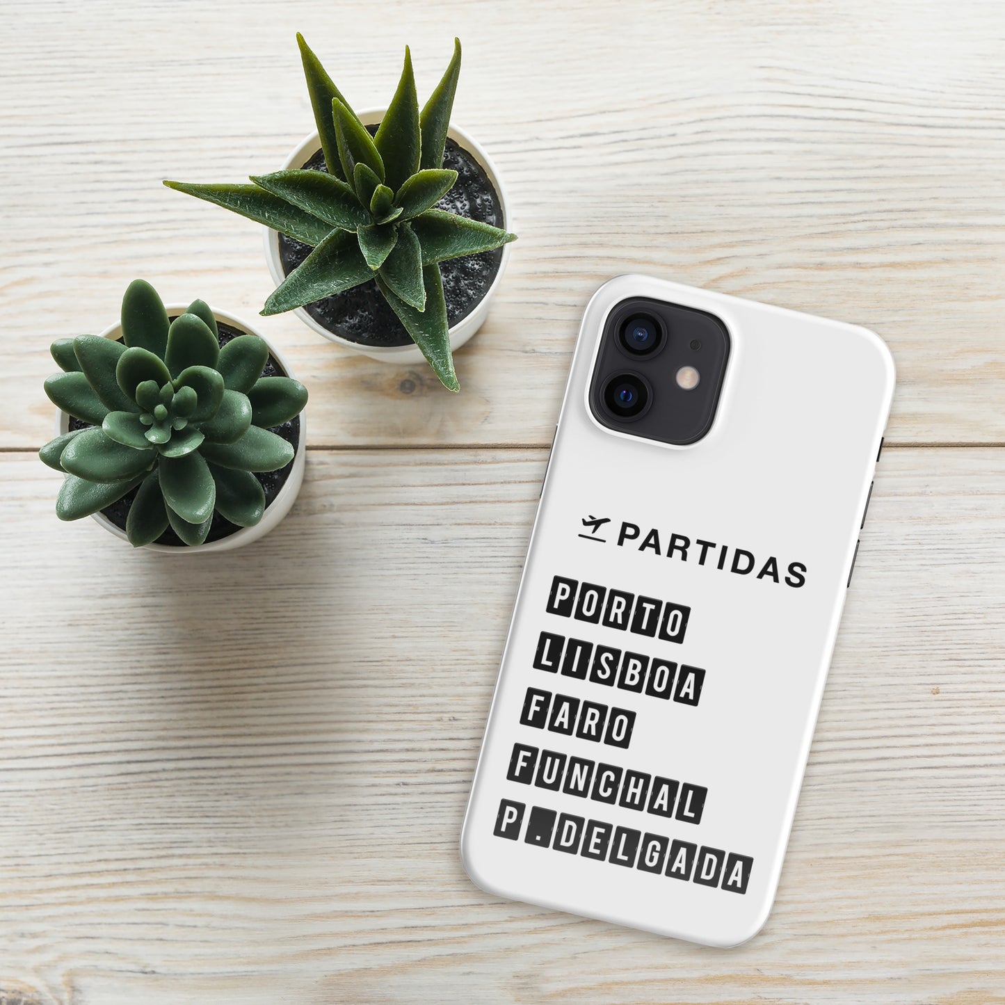 Coque iPhone rigide « Destination Portugal »