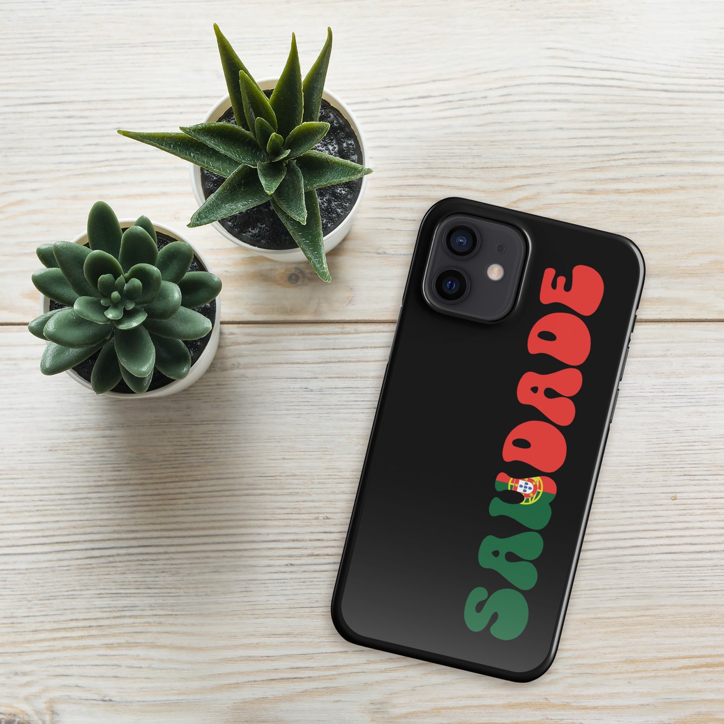 Coque iPhone rigide « Saudade Portugal »