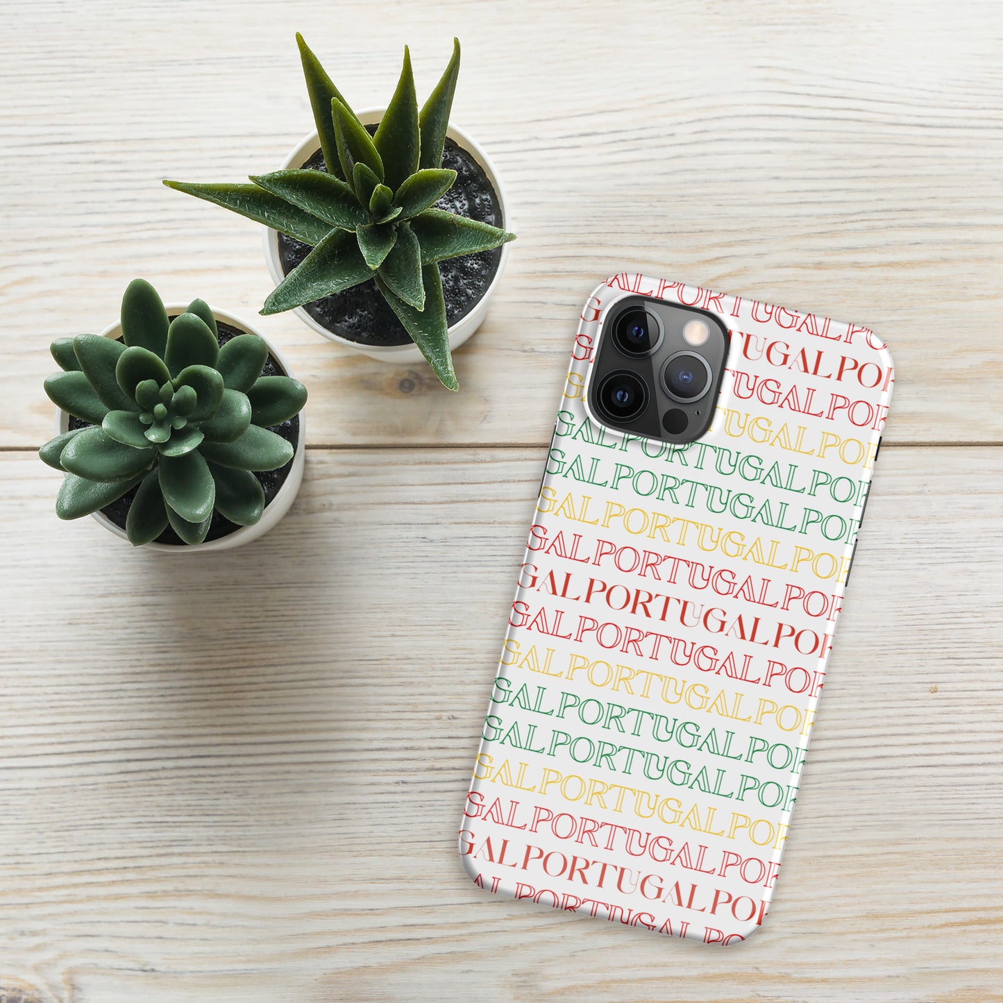 Coque iPhone rigide « Portugal Vibes »