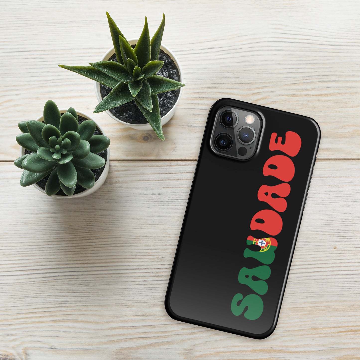 Coque iPhone rigide « Saudade Portugal »