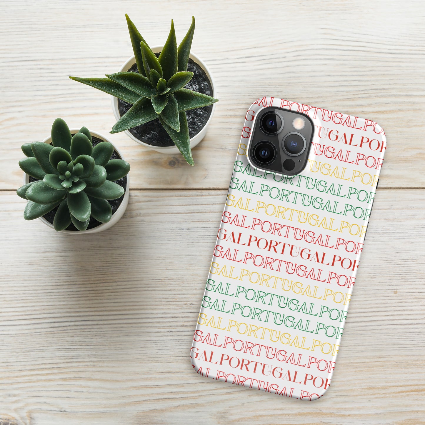 Coque iPhone rigide « Portugal Vibes »