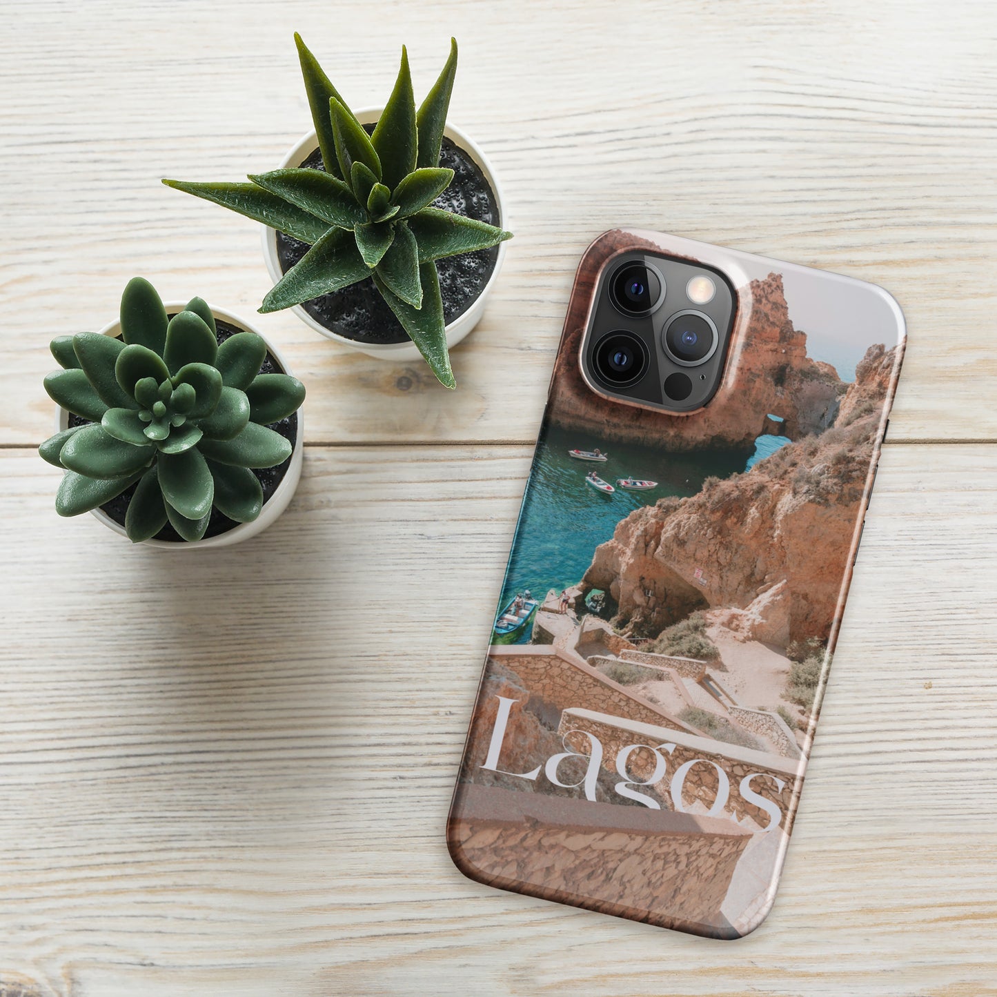 Coque iPhone rigide « Photo Lagos »