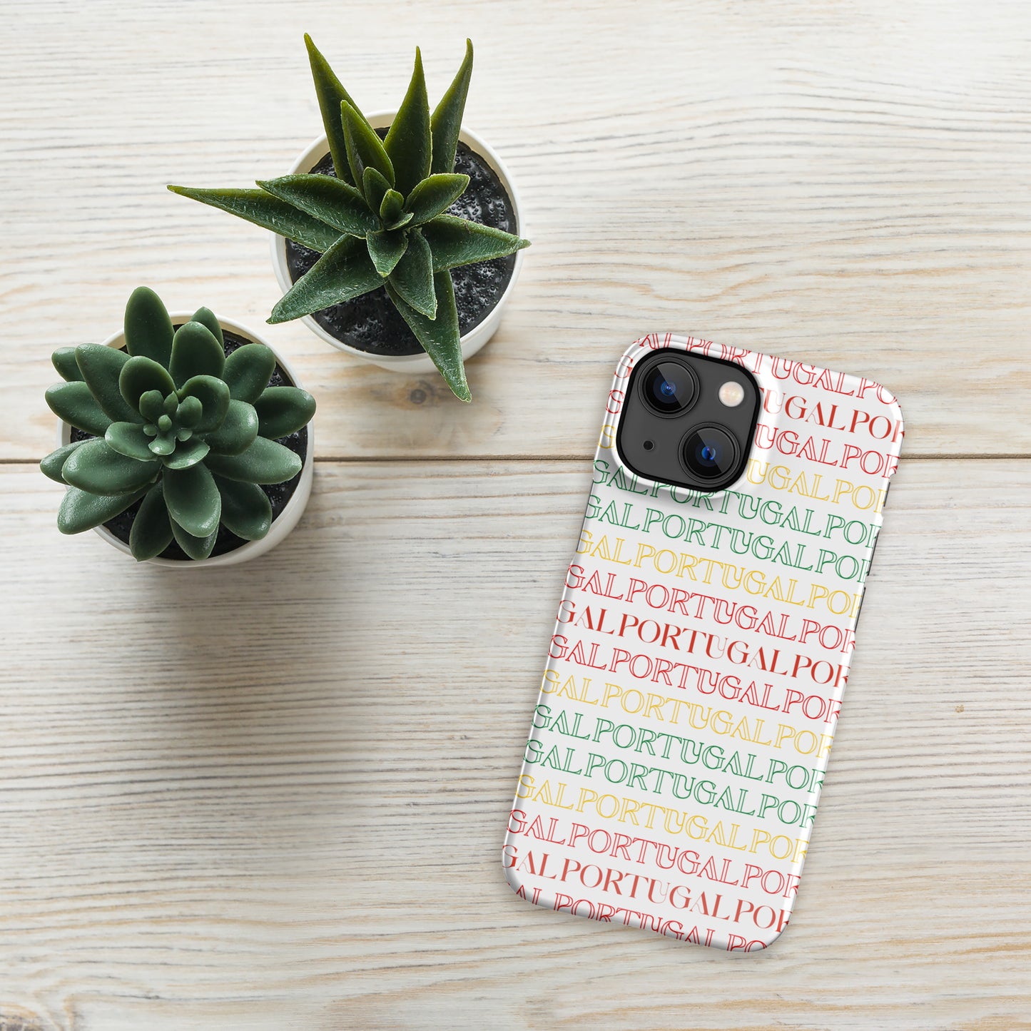 Coque iPhone rigide « Portugal Vibes »