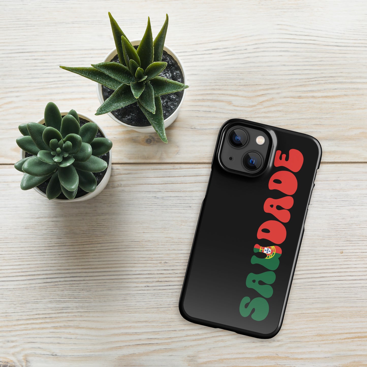 Coque iPhone rigide « Saudade Portugal »