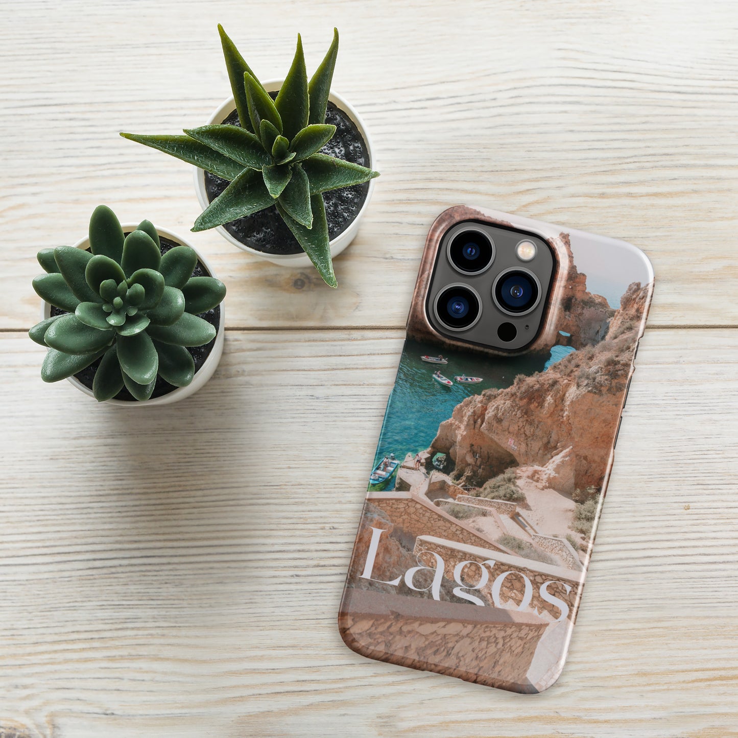 Coque iPhone rigide « Photo Lagos »