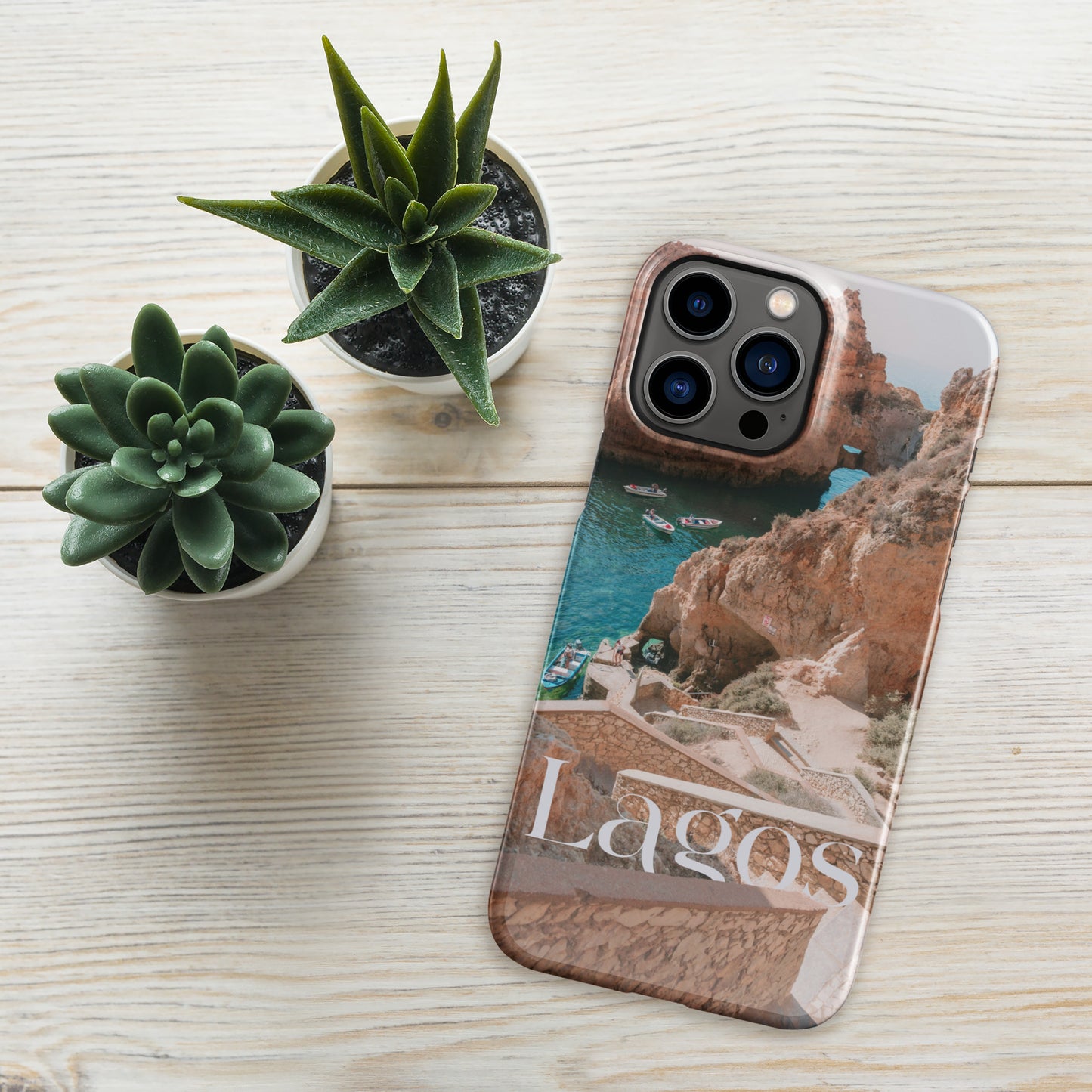 Coque iPhone rigide « Photo Lagos »