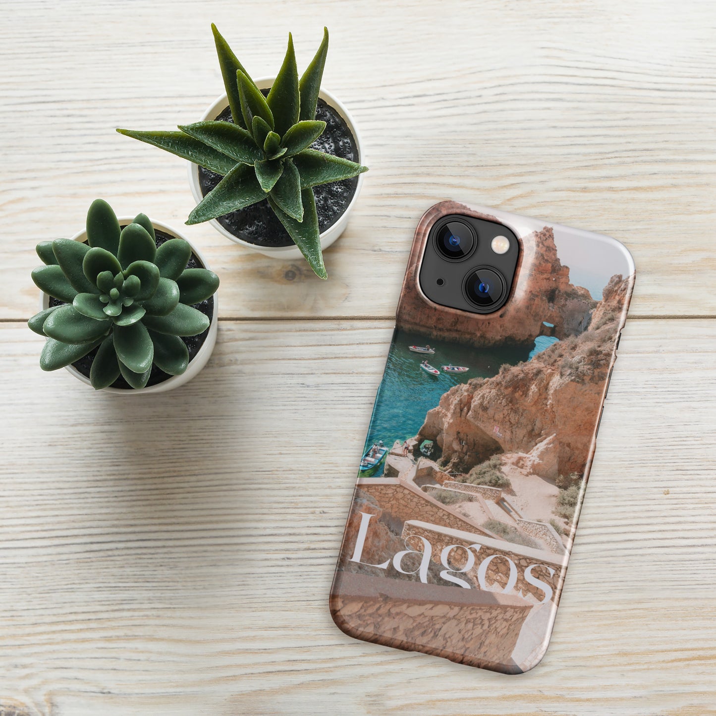 Coque iPhone rigide « Photo Lagos »