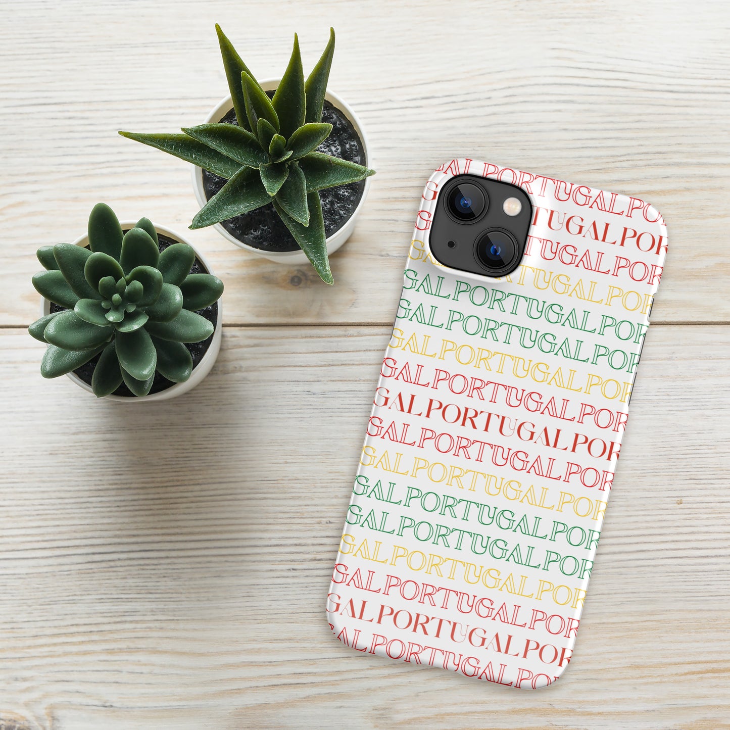 Coque iPhone rigide « Portugal Vibes »